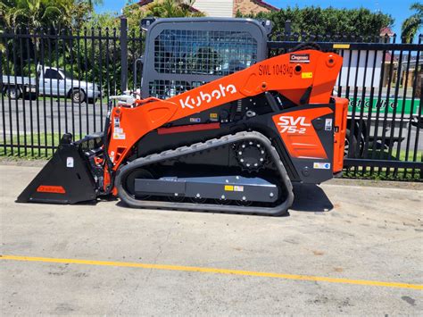 kubota skid steer svl75 with snow blower|kubota svl75 highflow for sale.